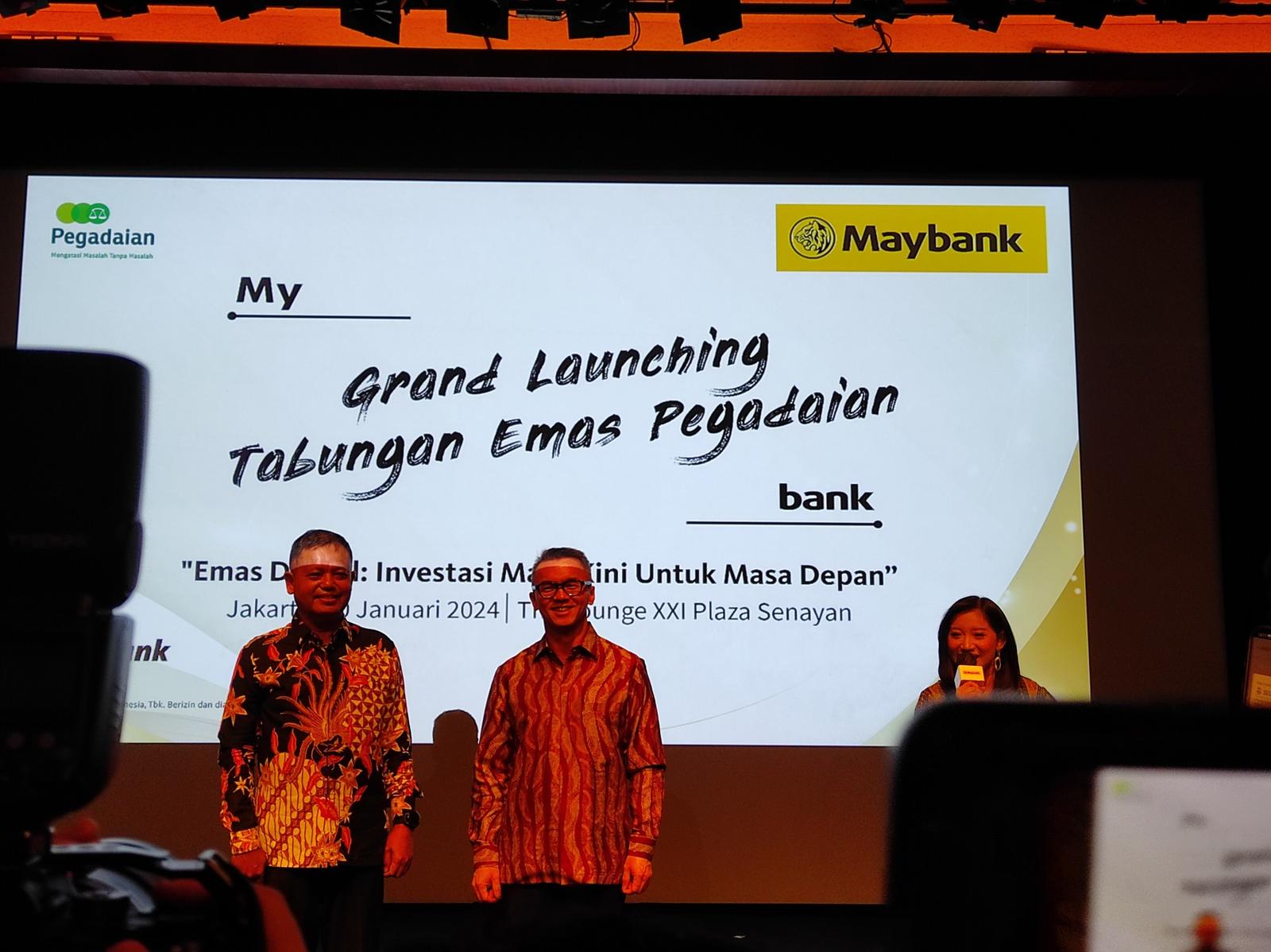 Maybank facilitates digital gold investment, collaborates with Pegadaian to open gold savings