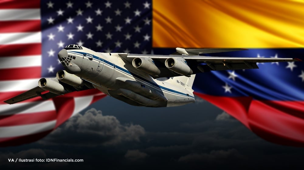 US–Venezuela tensions rise as Russian cargo jet lands in Caracas