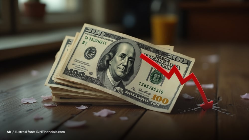 Manufacturing index plummets, dollar weakens 0.12%
