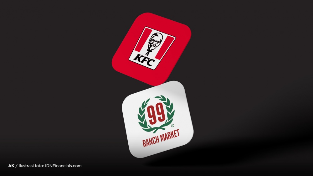 Harga melesat, saham pengelola KFC dan Ranch Market masuk UMA