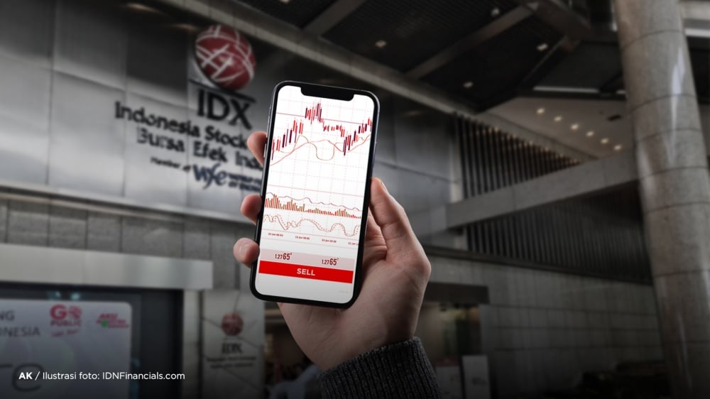 Foreign sell-off intensifies, IHSG at risk of testing gap below 8,000