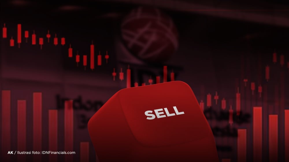 Foreign buying weakens, net selling of nearly 650 million shares.