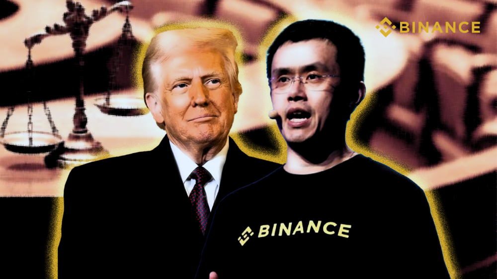 Binance founder requests pardon from Trump in money laundering case
