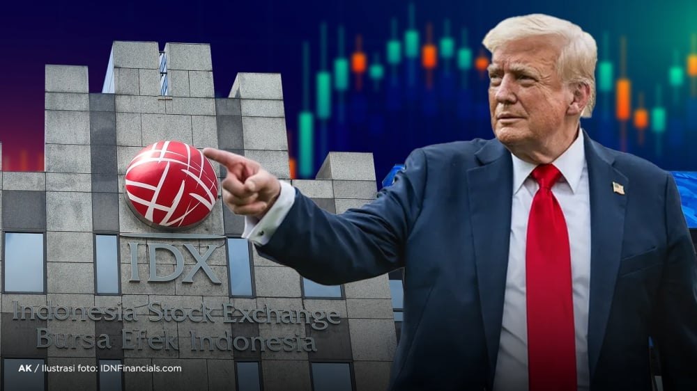 米国関税とBIの金利の引き下げはジャカルタ総合株価指数(JCI)を上昇させるが、対外売が支配