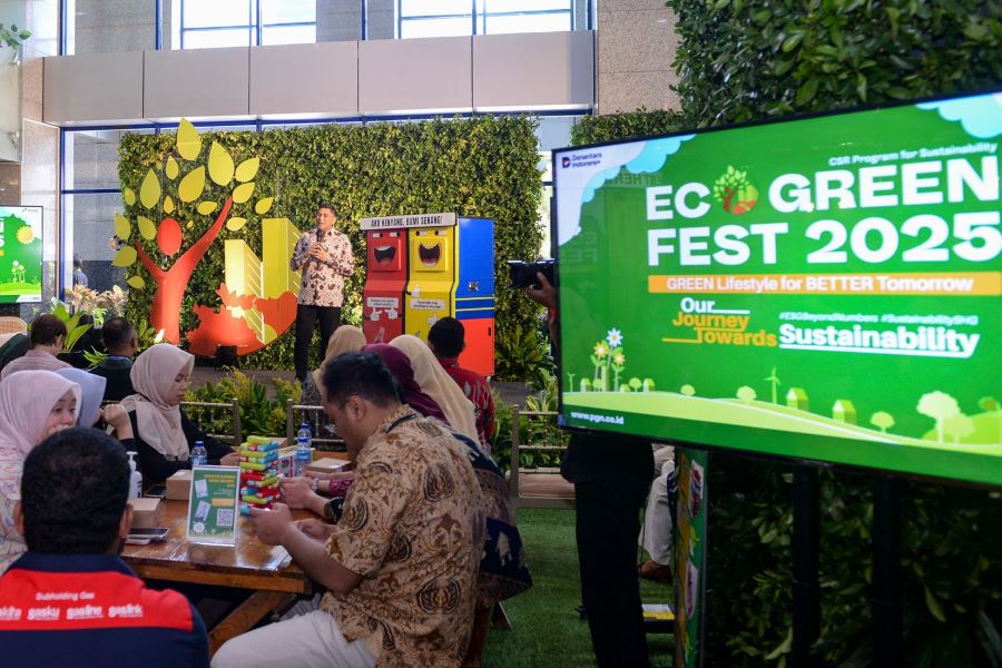PGN dorong budaya hijau lewat Eco Green Fest 2025