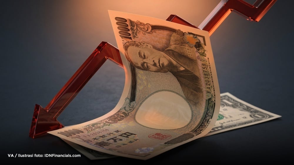 Yen melemah hari ketiga di level 160 per dolar